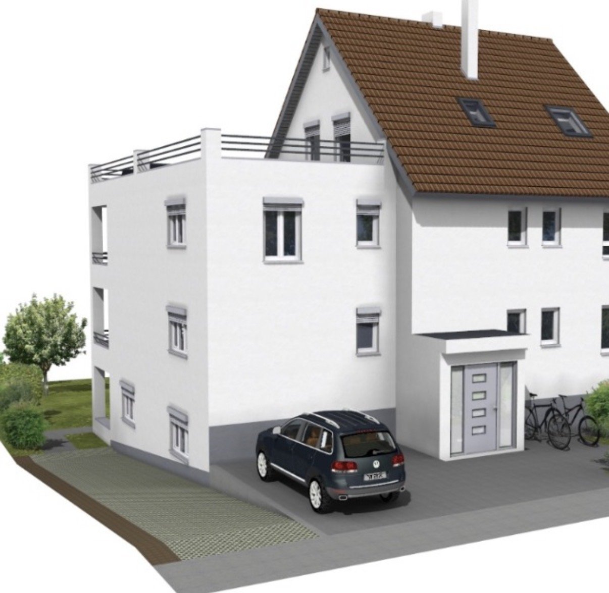 Kronberg: Aufstockung und Sanierung Wohnhaus